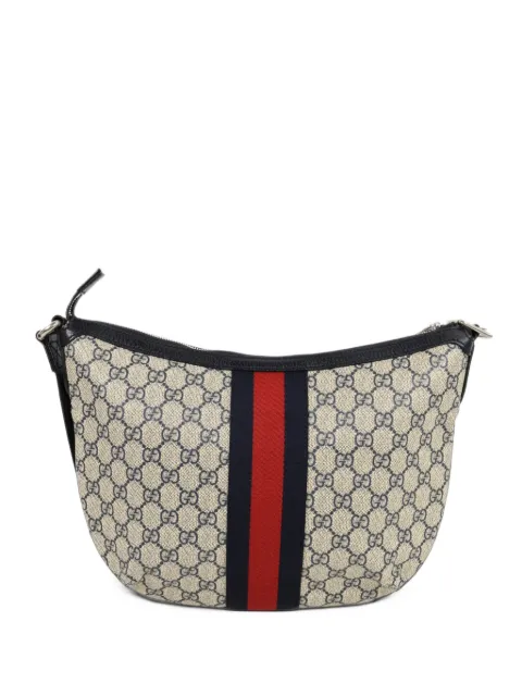Gucci Pre-Owned sac porté épaule Ophidia en toile GG à plaque logo