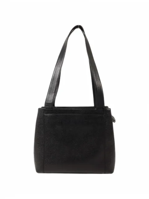 CHANEL Pre-Owned tote con logo CC en relieve