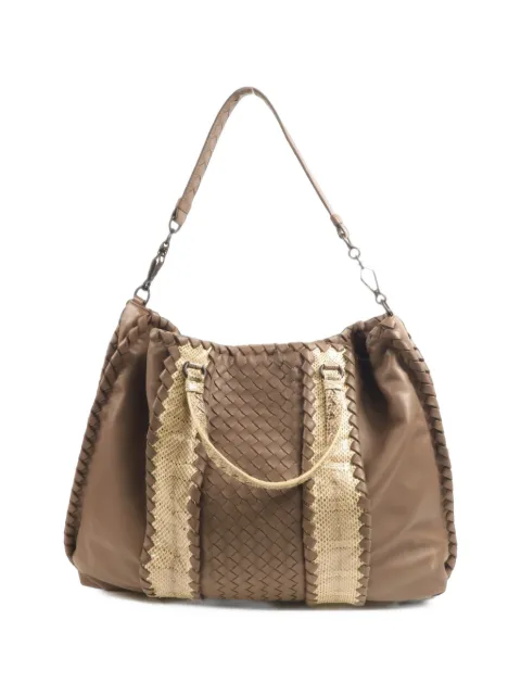 Bottega Veneta Pre-Owned tote con detalle de Intrecciato