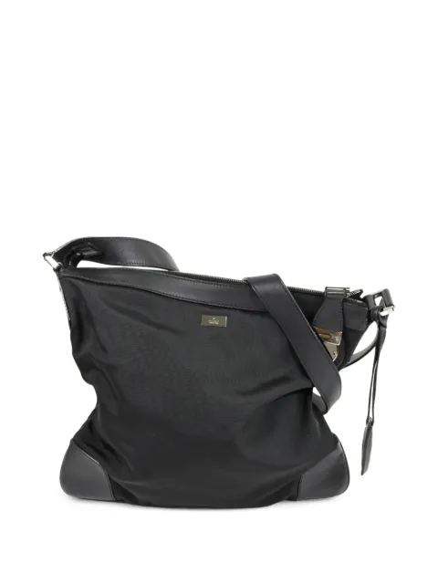 Gucci Pre-Owned logo-plate cross body bag