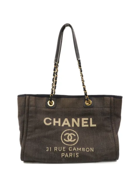CHANEL Pre-Owned petit cabas Deauville