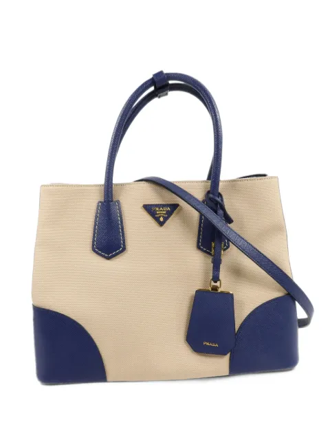 Prada Pre-Owned 2-Way canvas tote bag