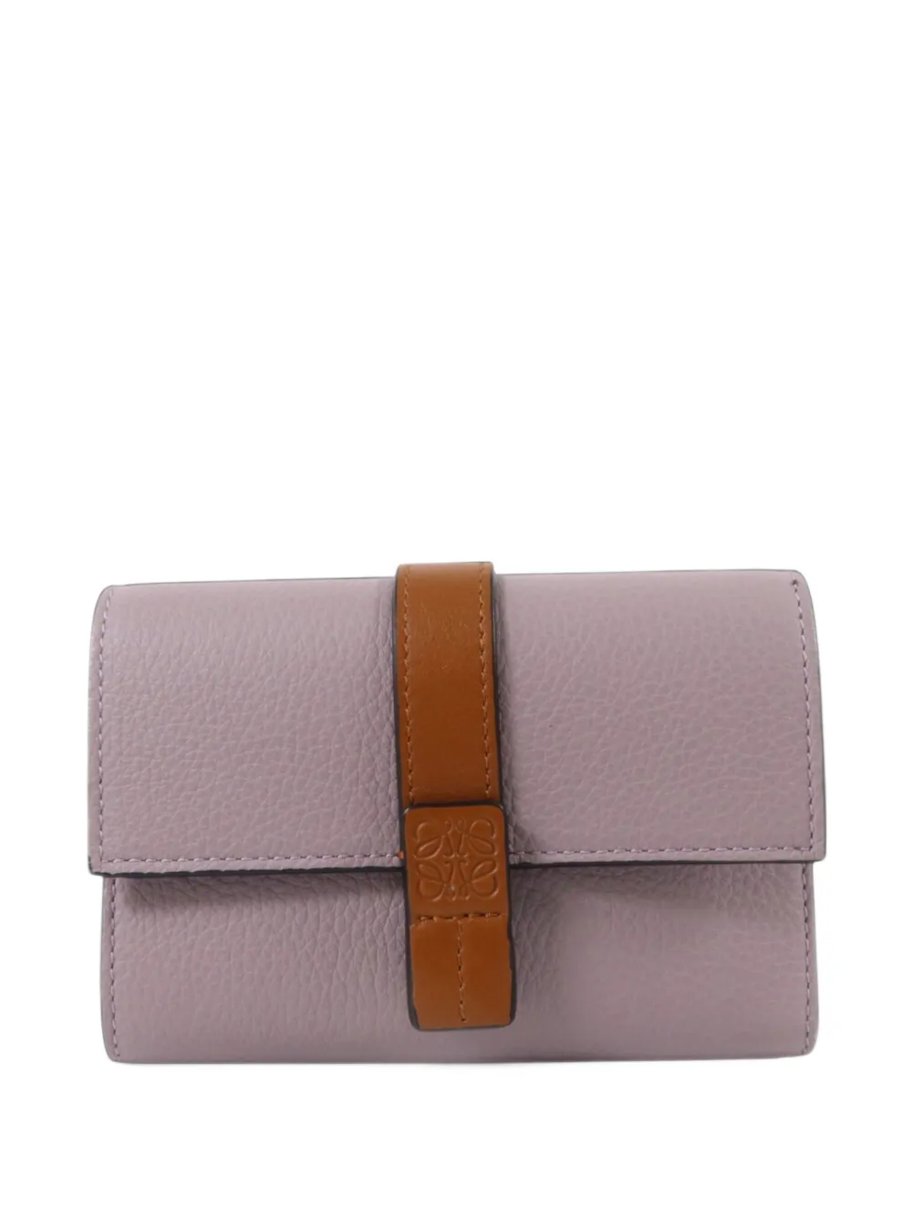 Loewe Pre-Owned Vertical trifold wallet - Violett