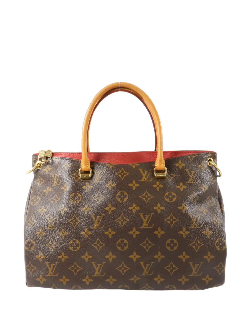 Louis Vuitton Pre-Owned MM Pallas Monogram canvas tote bag - Braun
