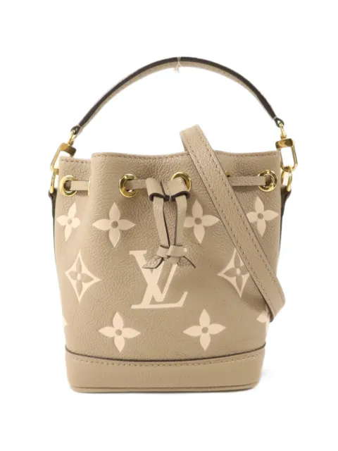 Louis Vuitton Pre-Owned sac seau Nano Monogram Empreinte Noe