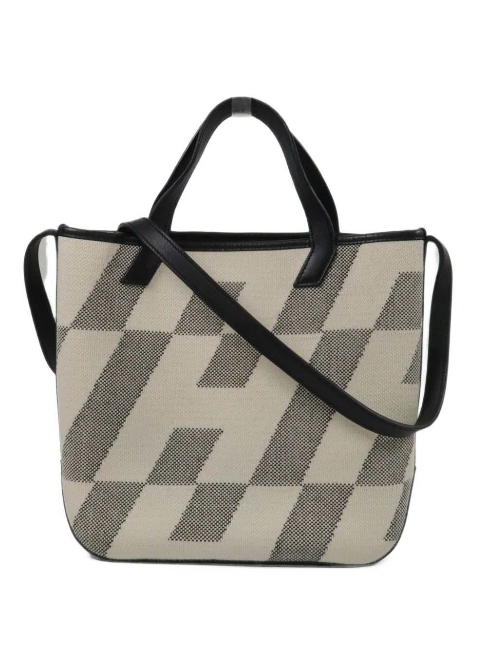 Hermès Pre-Owned 2021 27 Cabas H En Biais tote bag - Schwarz