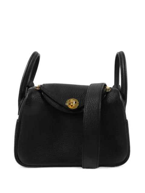 Hermès Pre-Owned mini Lindy Clemence-leather tote bag