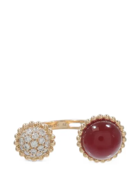 Van Cleef & Arpels Pre-Owned Perlée Couleurs diamond ring