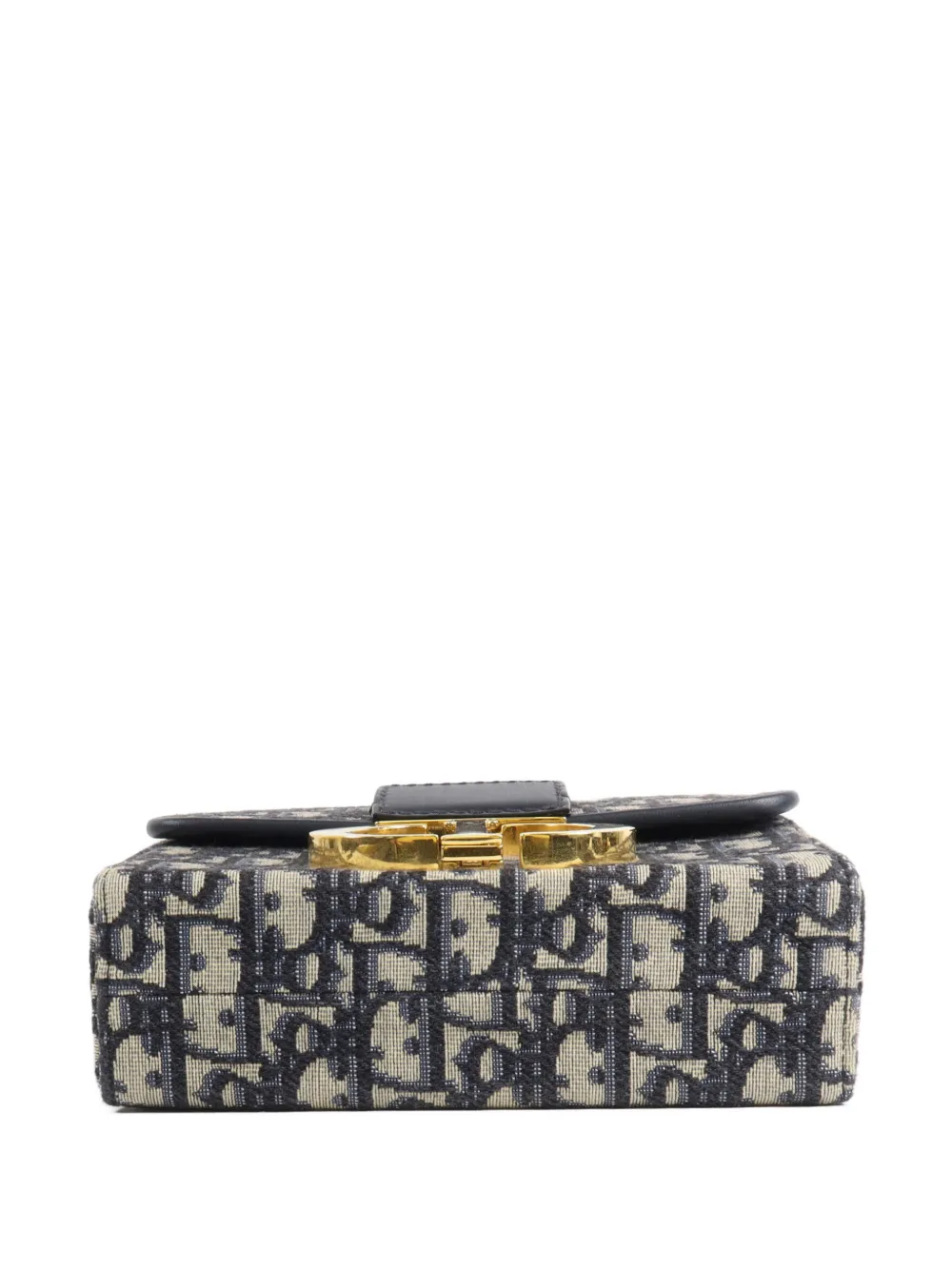 Christian Dior Pre-Owned 30 Montaigne Box Oblique crossbody bag Blauw
