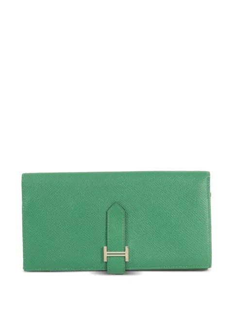 Hermès Pre-Owned Bearn leather wallet