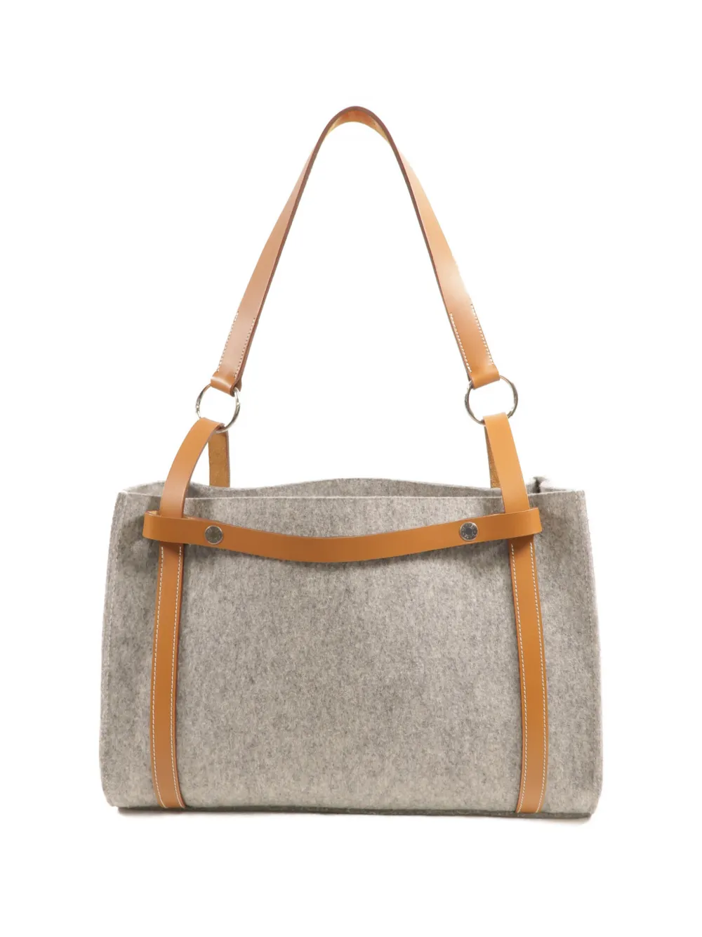 Hermès Pre-Owned 2012 Cavallicot felt tote bag - Grau