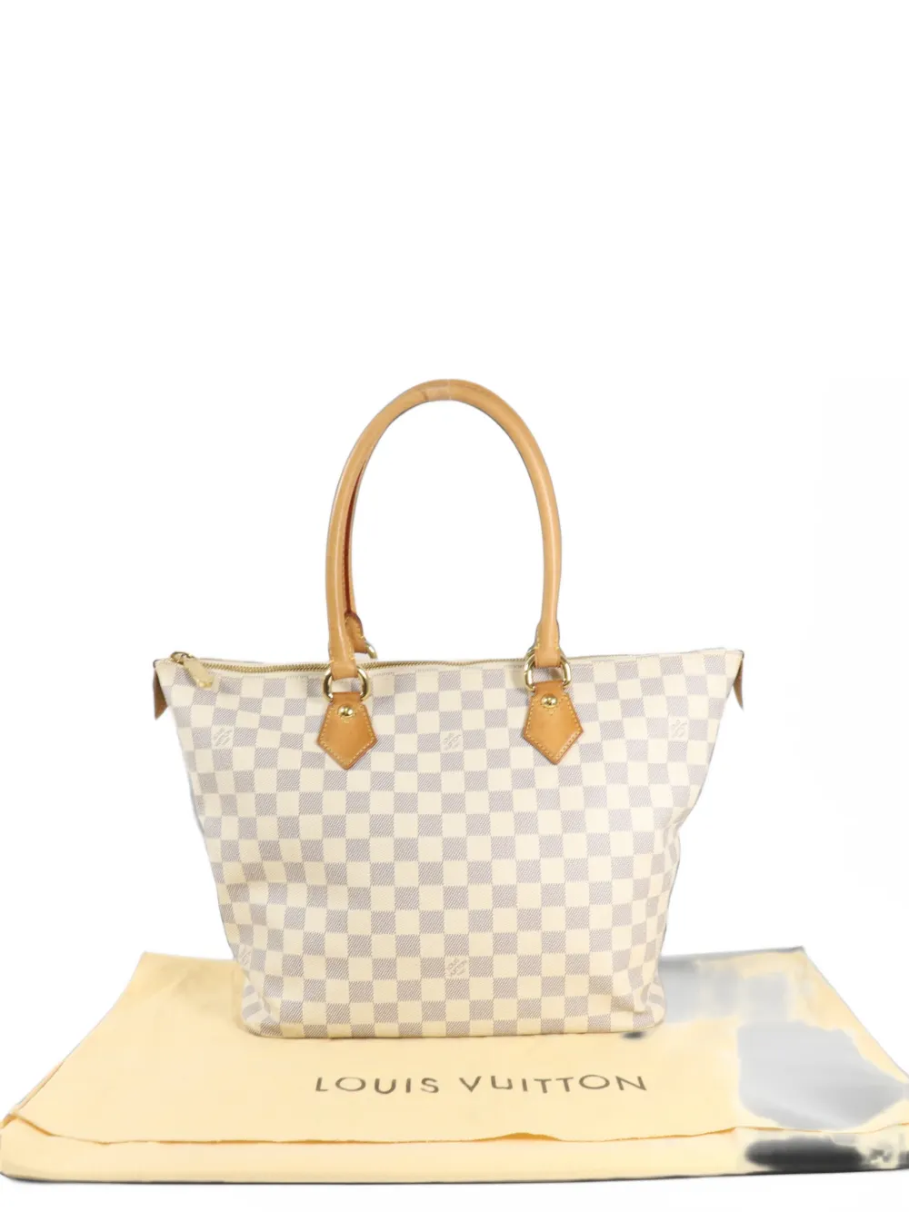 Louis Vuitton Pre-Owned Damier Azur Saleya MM shoulder bag - Weiß