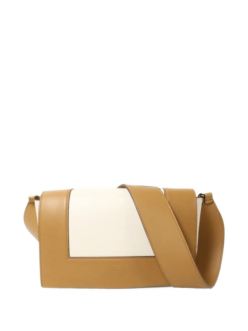 Celine Pre-Owned Frame crossbody bag Wit