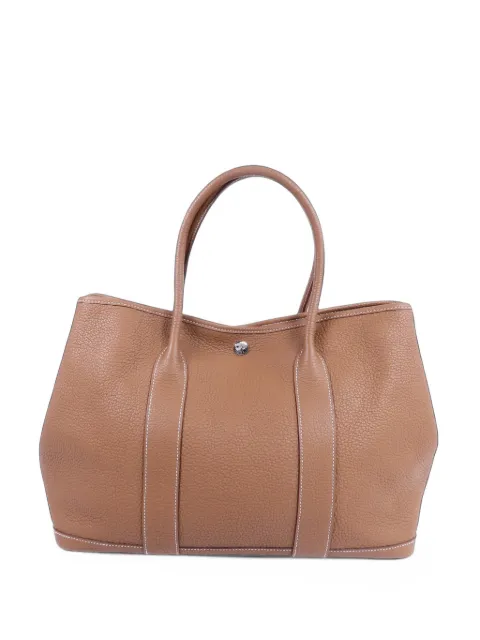 Hermès Pre-Owned 2018 PM Garden Party Negonda leather tote bag