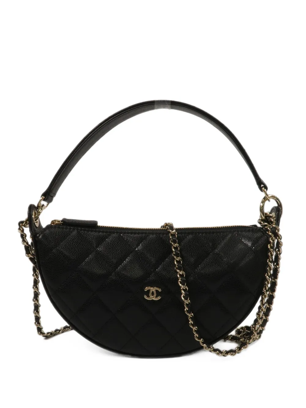 CHANEL Pre-Owned CC quilted tote bag - Schwarz