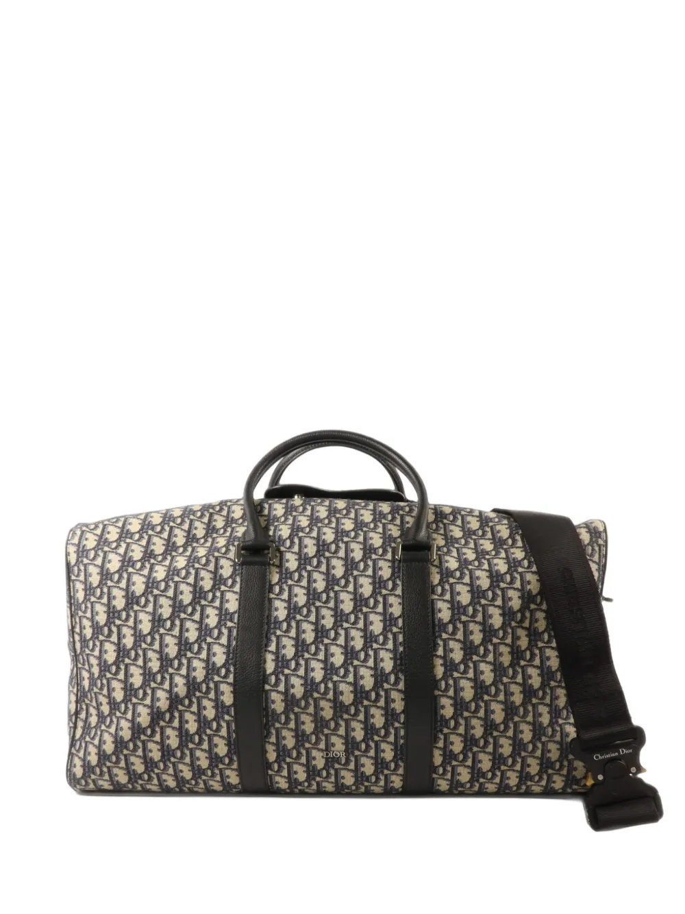 Christian Dior Pre-Owned 50 Dior Oblique Lingot holdall - Blu