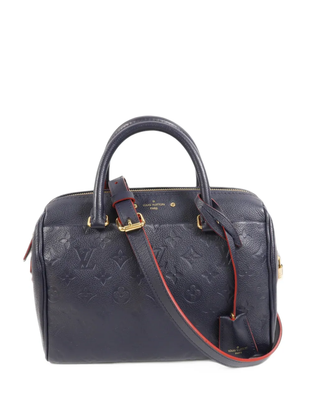 Louis Vuitton Pre-Owned 25 Monogram Empreinte Speedy Bandoulière tote bag - Blau