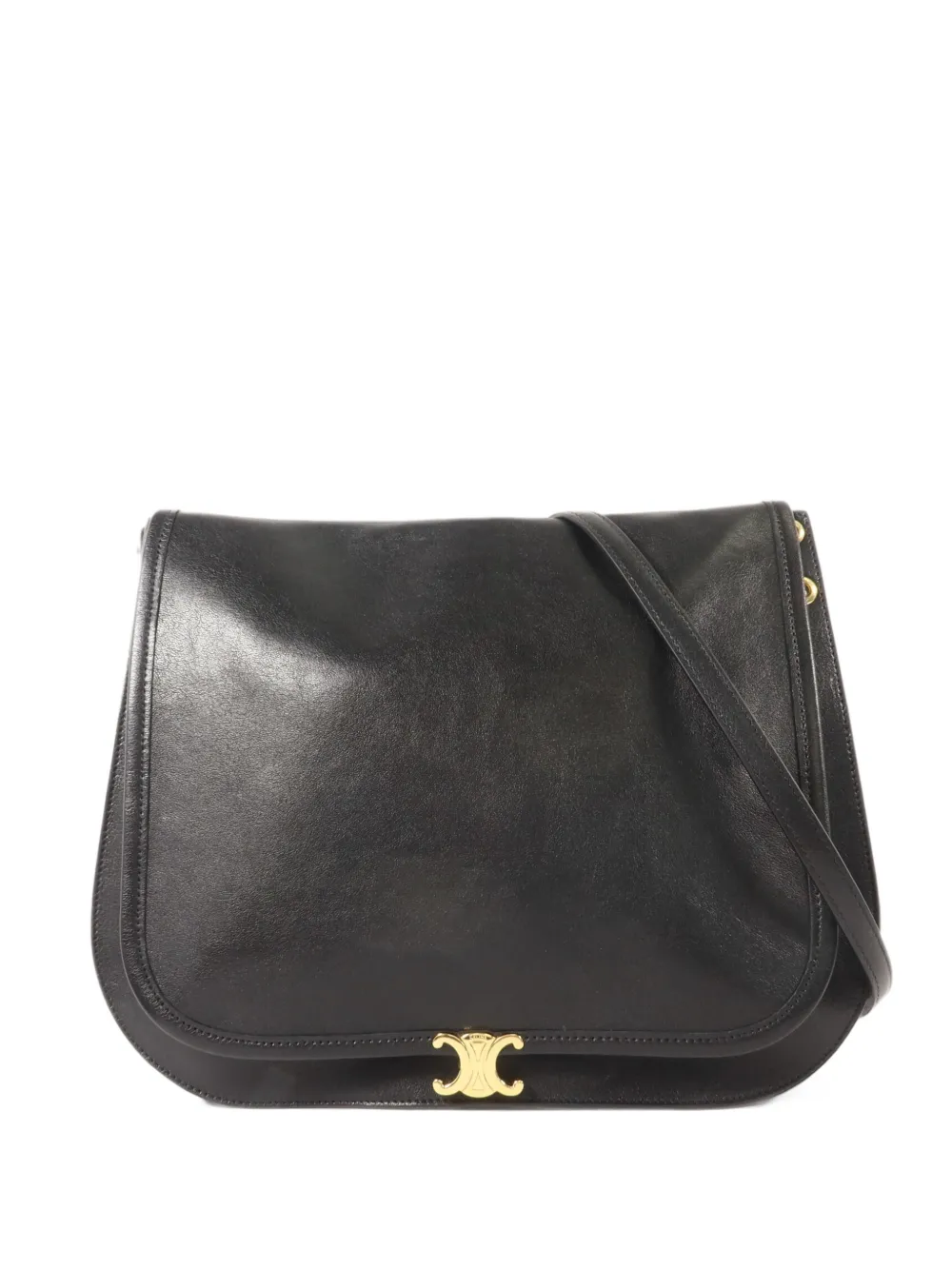 Celine Pre-Owned Soft Triomphe Besace shoulder bag - Nero