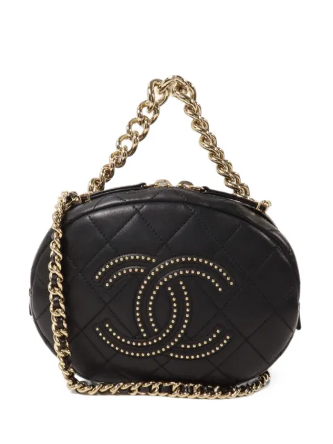 CHANEL Pre-Owned studded CC tote bag