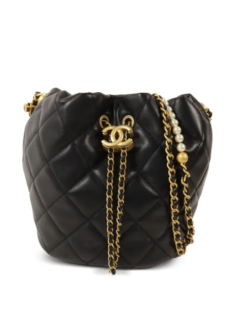 CHANEL Pre-Owned mini My Perfect quilted bucket bag