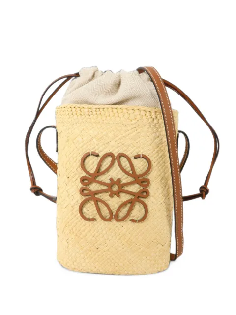 Loewe Pre-Owned Anagram Square Pocket bucket bag