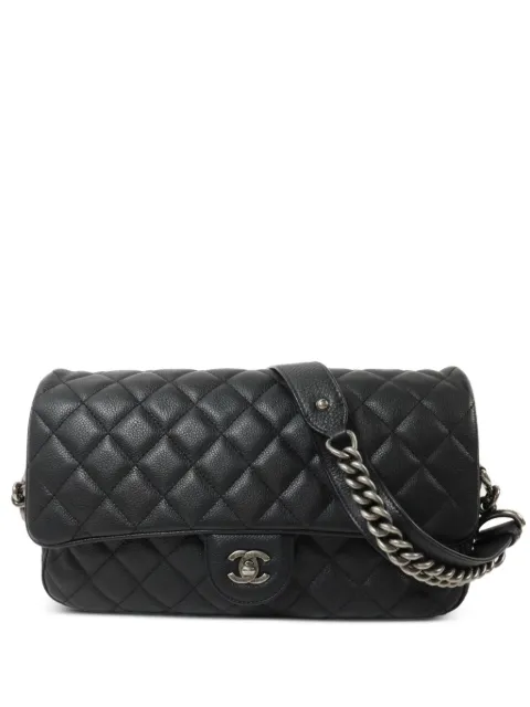 CHANEL Pre-Owned quilted CC turn-lock shoulder bag