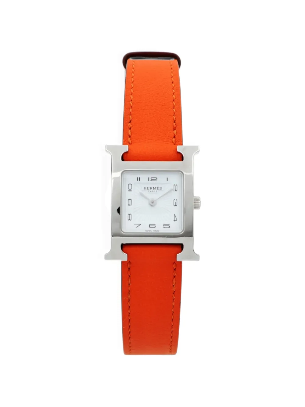 Hermès Pre-Owned Heure H 24mm watch - Weiß