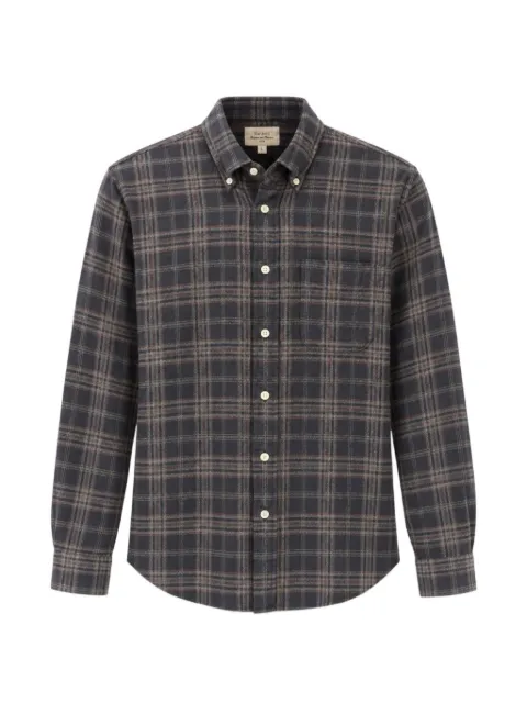HARTFORD check-pattern button-down shirt