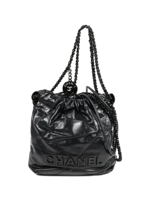 CHANEL Pre-Owned mini 22 chain bucket bag