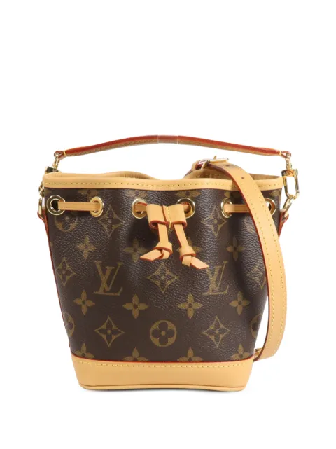 Louis Vuitton Pre-Owned Nano Noe Monogram bucket bag