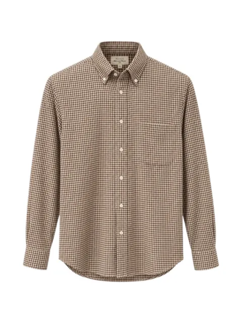 HARTFORD gingham button-down shirt