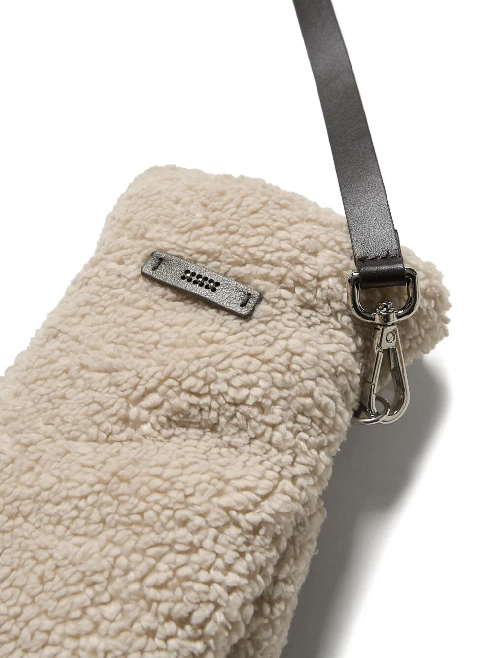 Peserico faux-fur mittens Beige