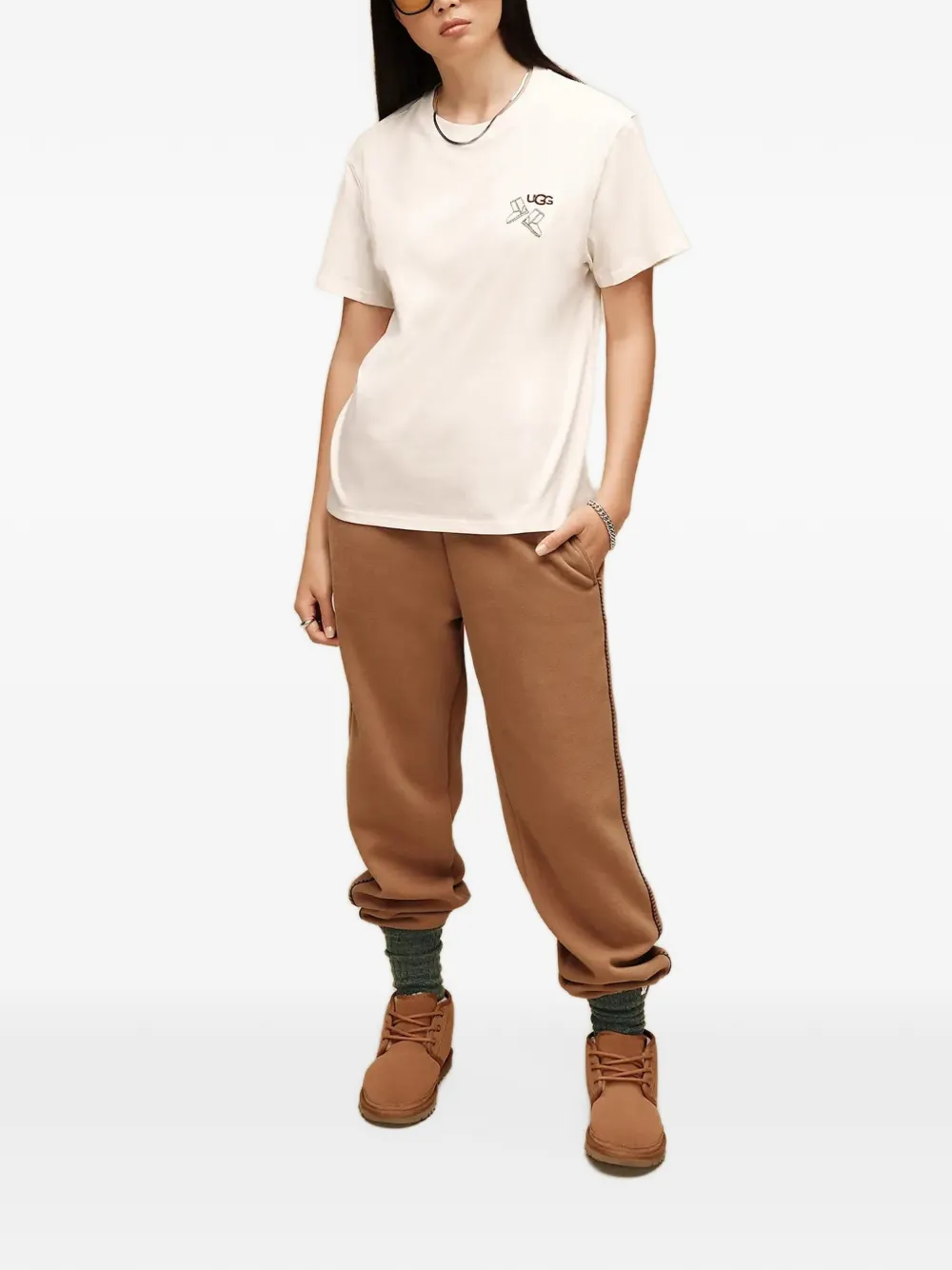 UGG Klassiek T-shirt Wit