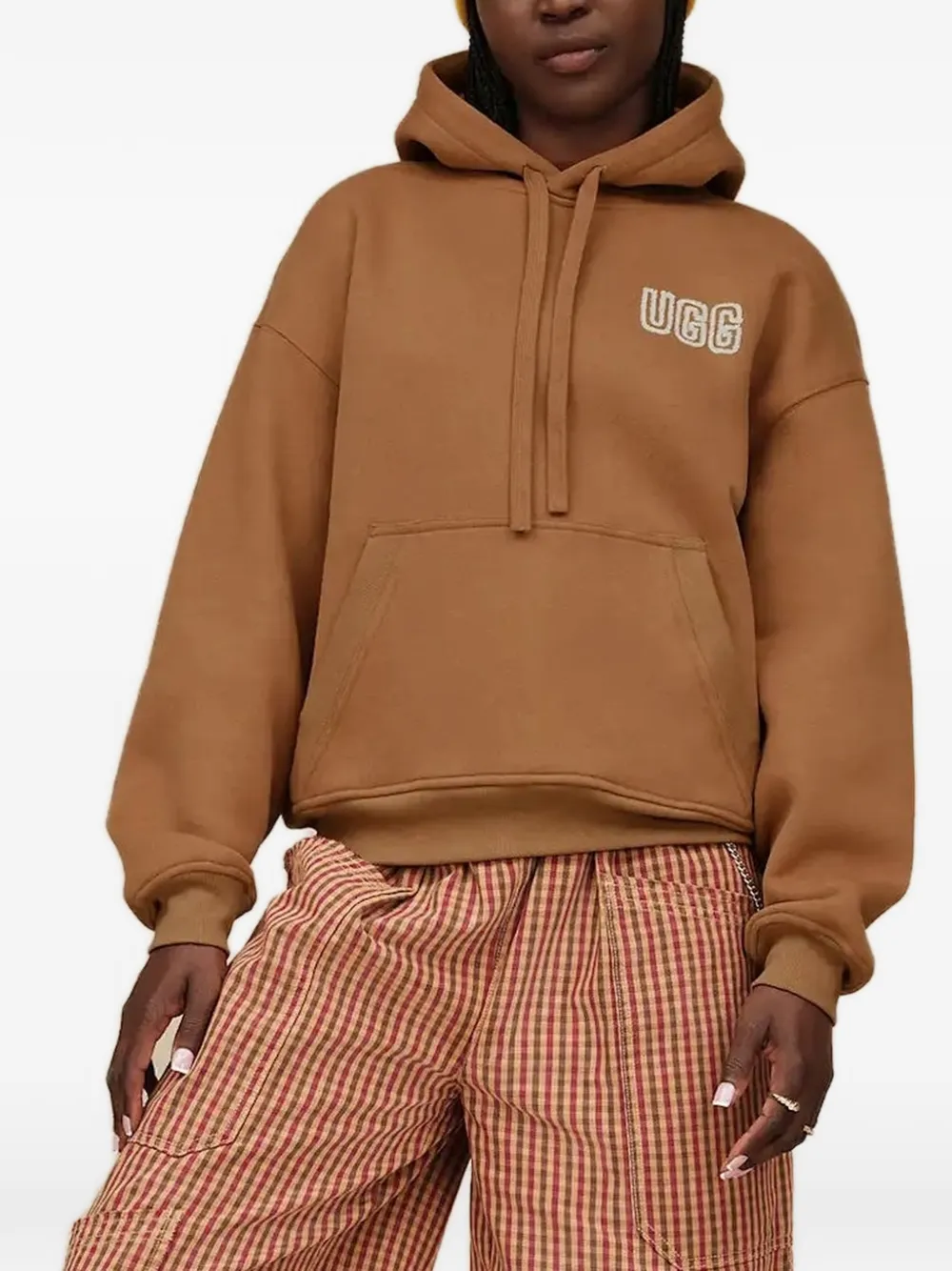 UGG logo hoodie - Marrone