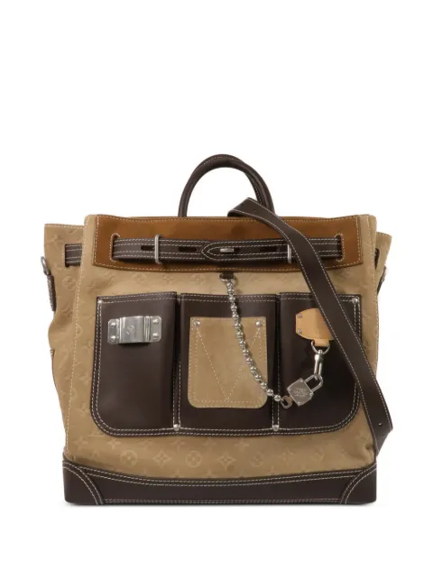 Louis Vuitton Pre-Owned 2025 40 Steamer suede tote bag