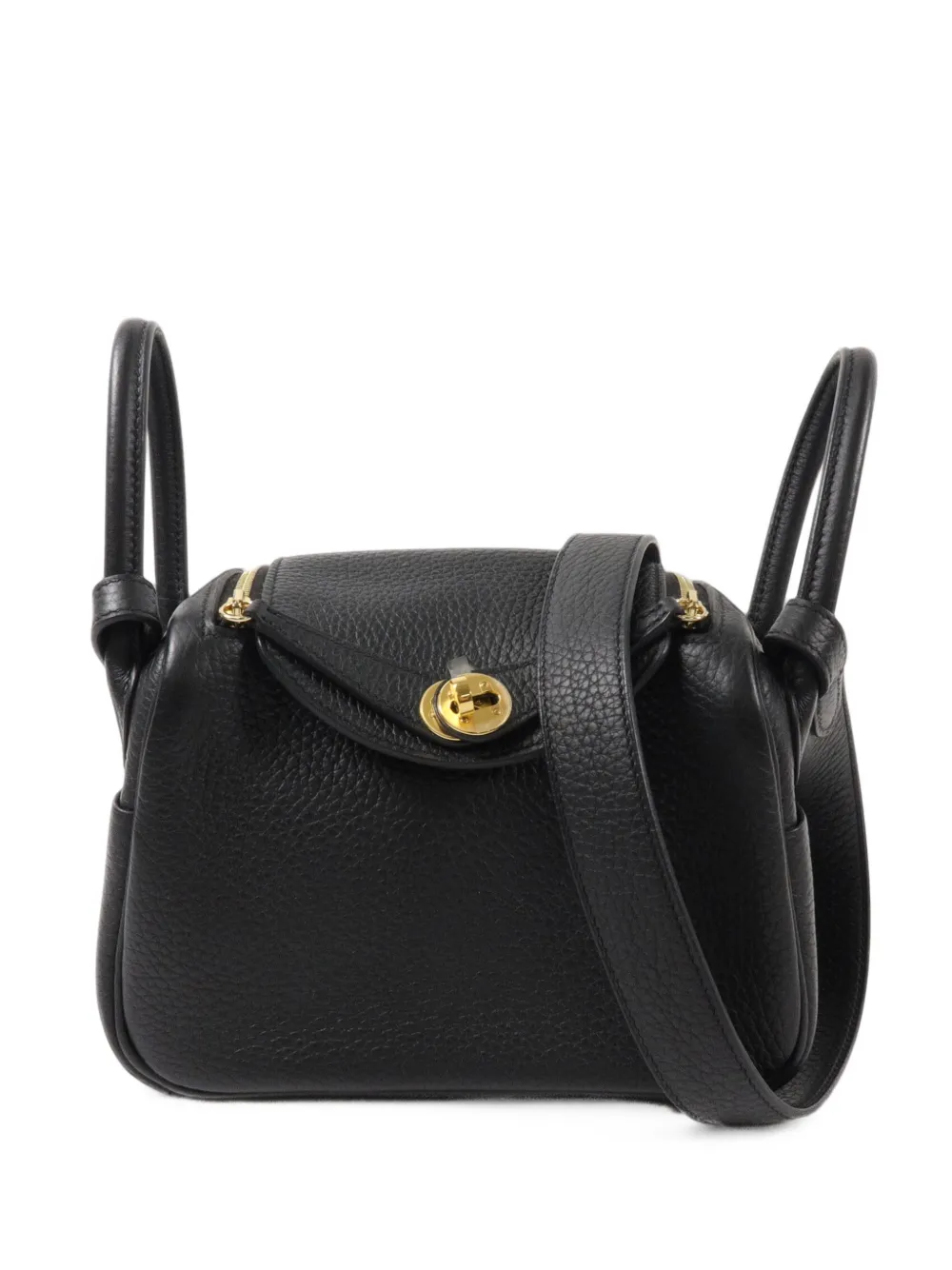 Hermès Pre-Owned 2025 mini Lindy tote bag - Schwarz