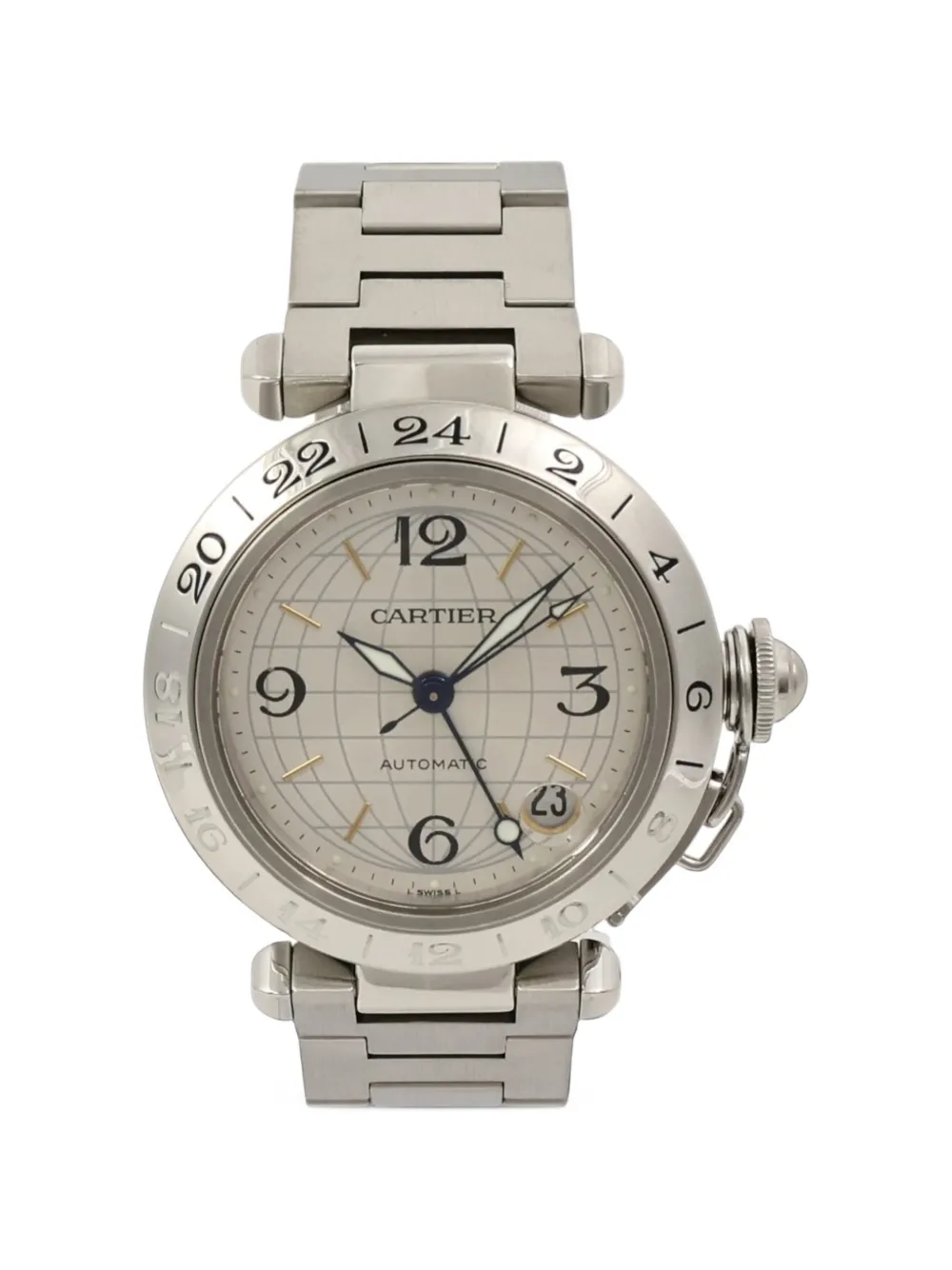 Cartier Pasha C GMT 35mm watch - Nude