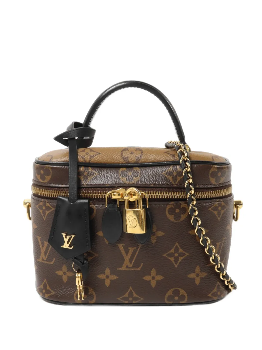 Louis Vuitton Pre-Owned PM Vanity Monogram Reverse vanity case - Braun