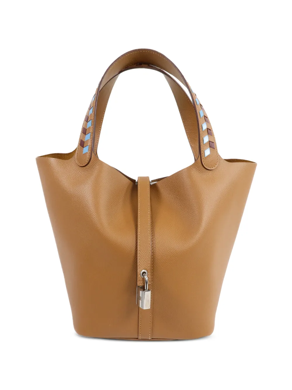 Hermès Pre-Owned Picotin MM leather tote bag - Braun