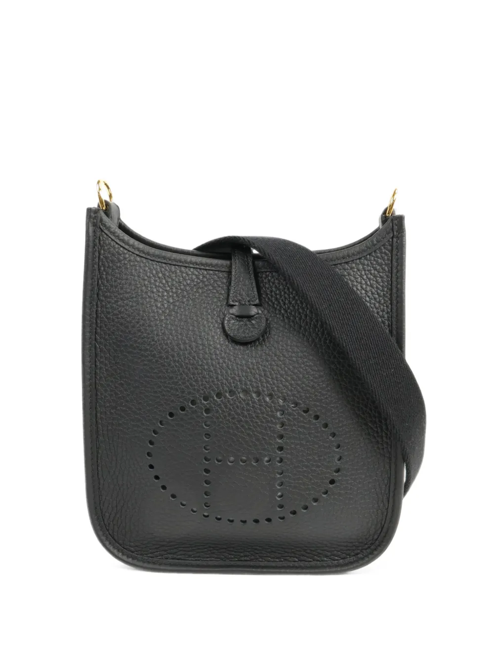 Hermès Pre-Owned 2026 TPM Clemence Evelyne mini bag - Schwarz