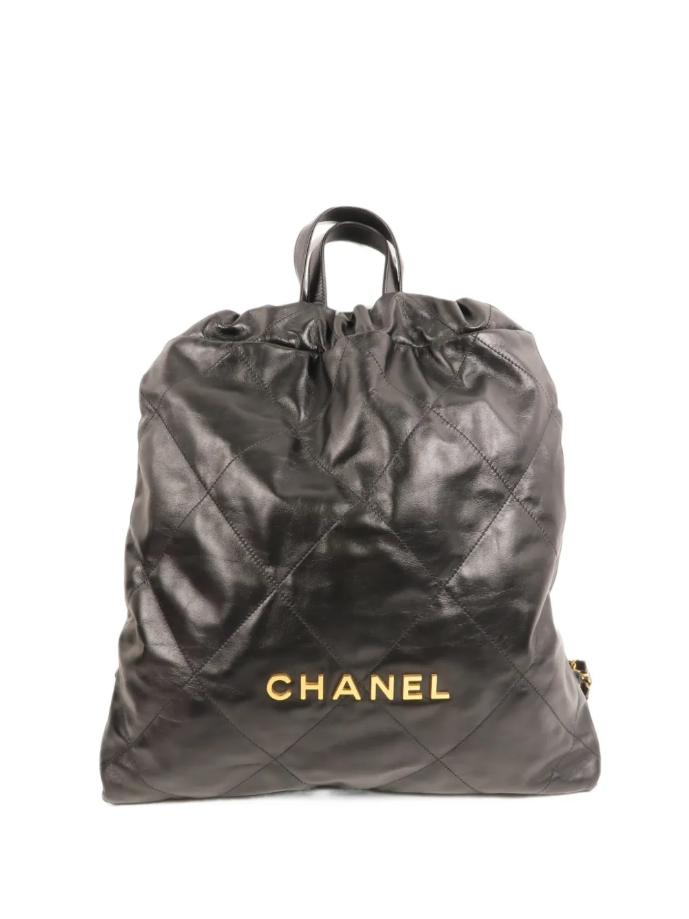 CHANEL Pre-Owned 22 quilted backpack - Nero