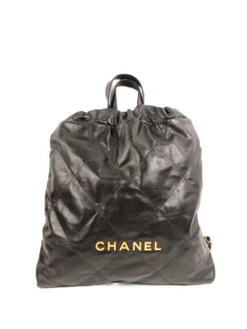 CHANEL Pre-Owned 22 quilted backpack