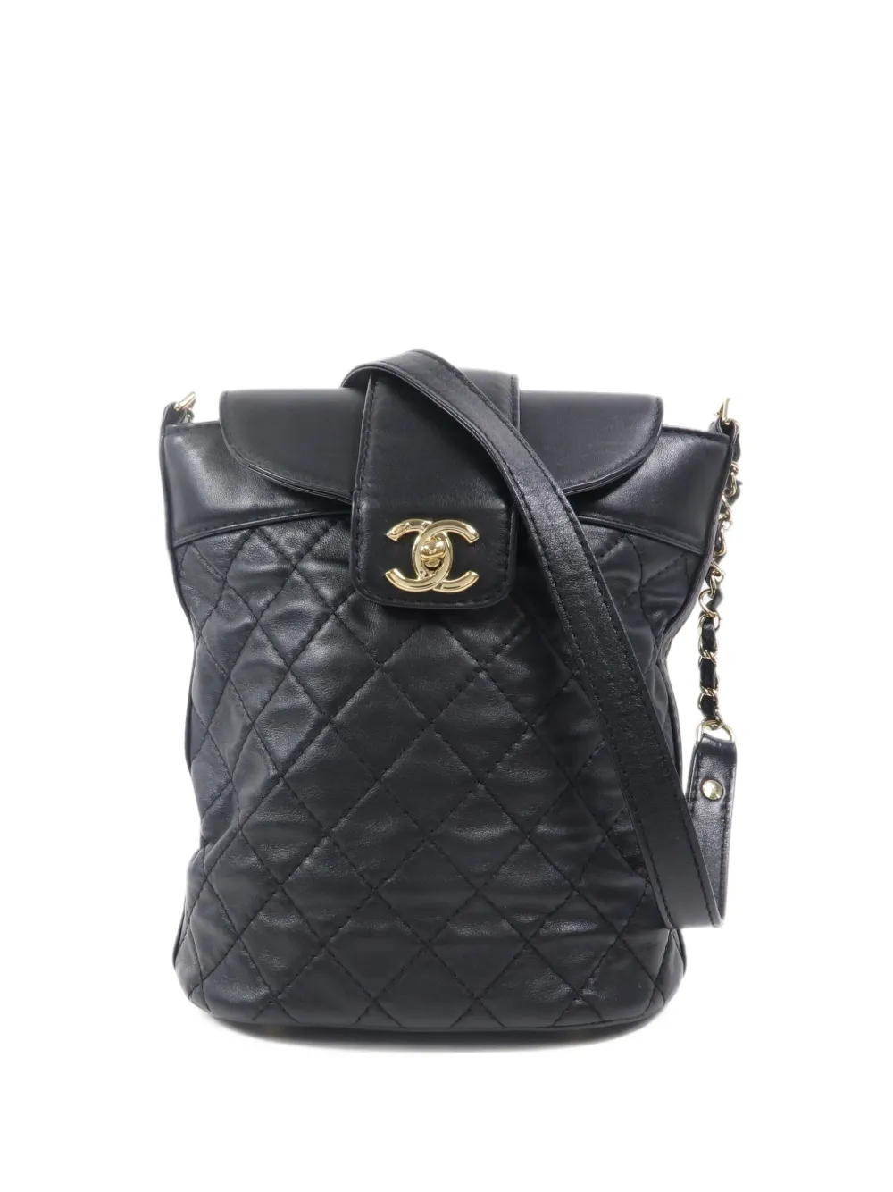 CHANEL Pre-Owned CC quilted shoulder bag - Schwarz
