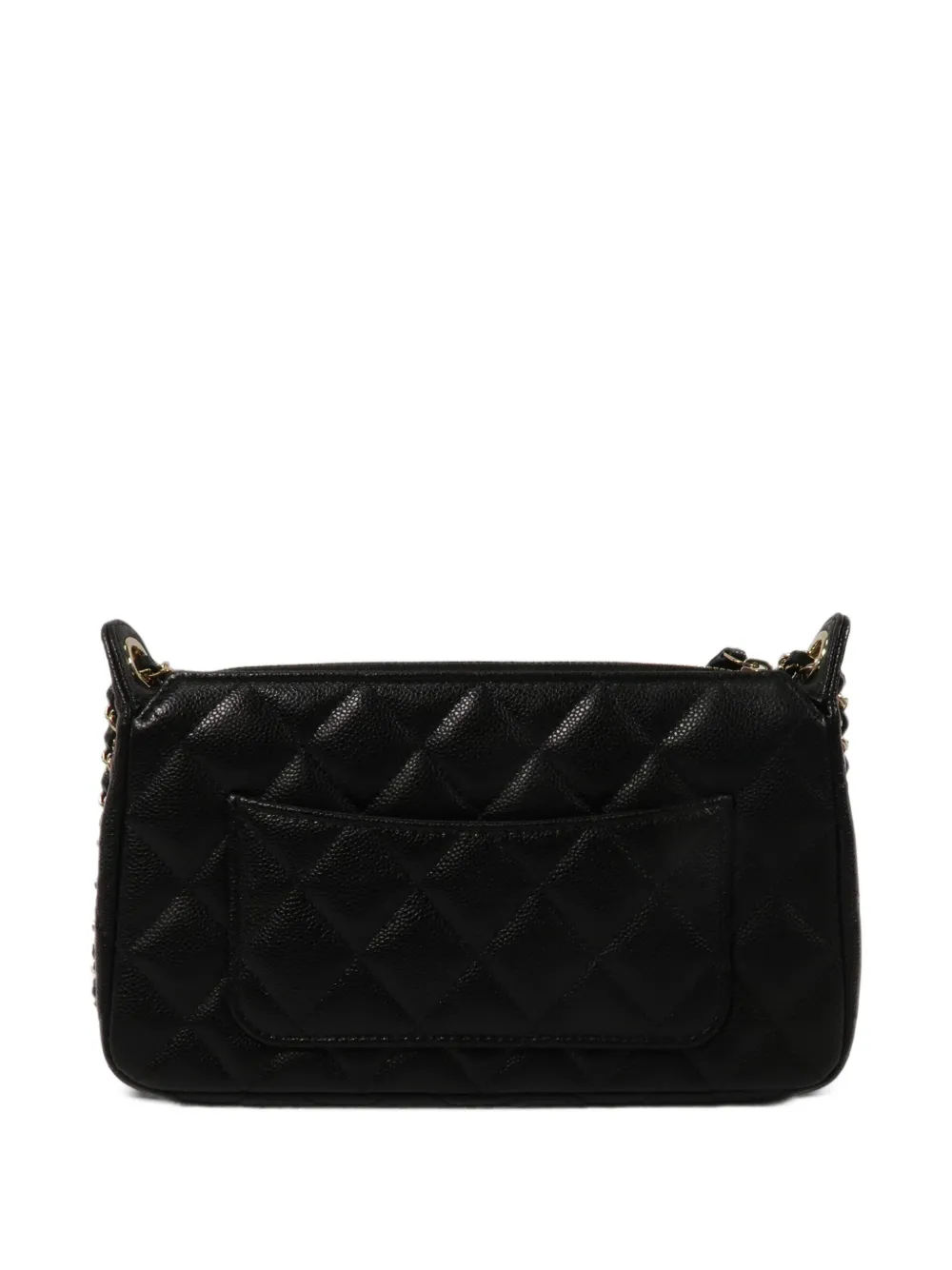 CHANEL Pre-Owned CC gewatteerde schoudertas Zwart
