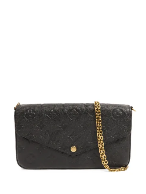 Louis Vuitton Pre-Owned bolso de hombro Felicie de piel Empreinte con monograma