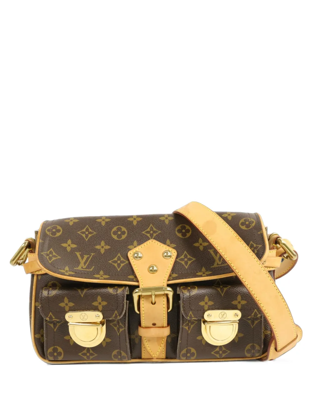 Louis Vuitton Pre-Owned PM Hudson shoulder bag - Braun