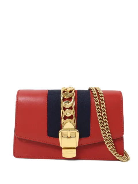 Gucci Pre-Owned Sylvie chain-link mini bag