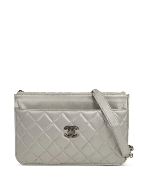CHANEL Pre-Owned bolso de mano CC acolchado
