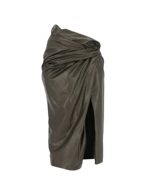 Diesel draped pencil skirt with split