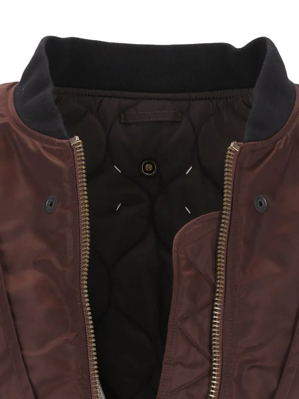 Maison Margiela reversible bomber jacket Bruin